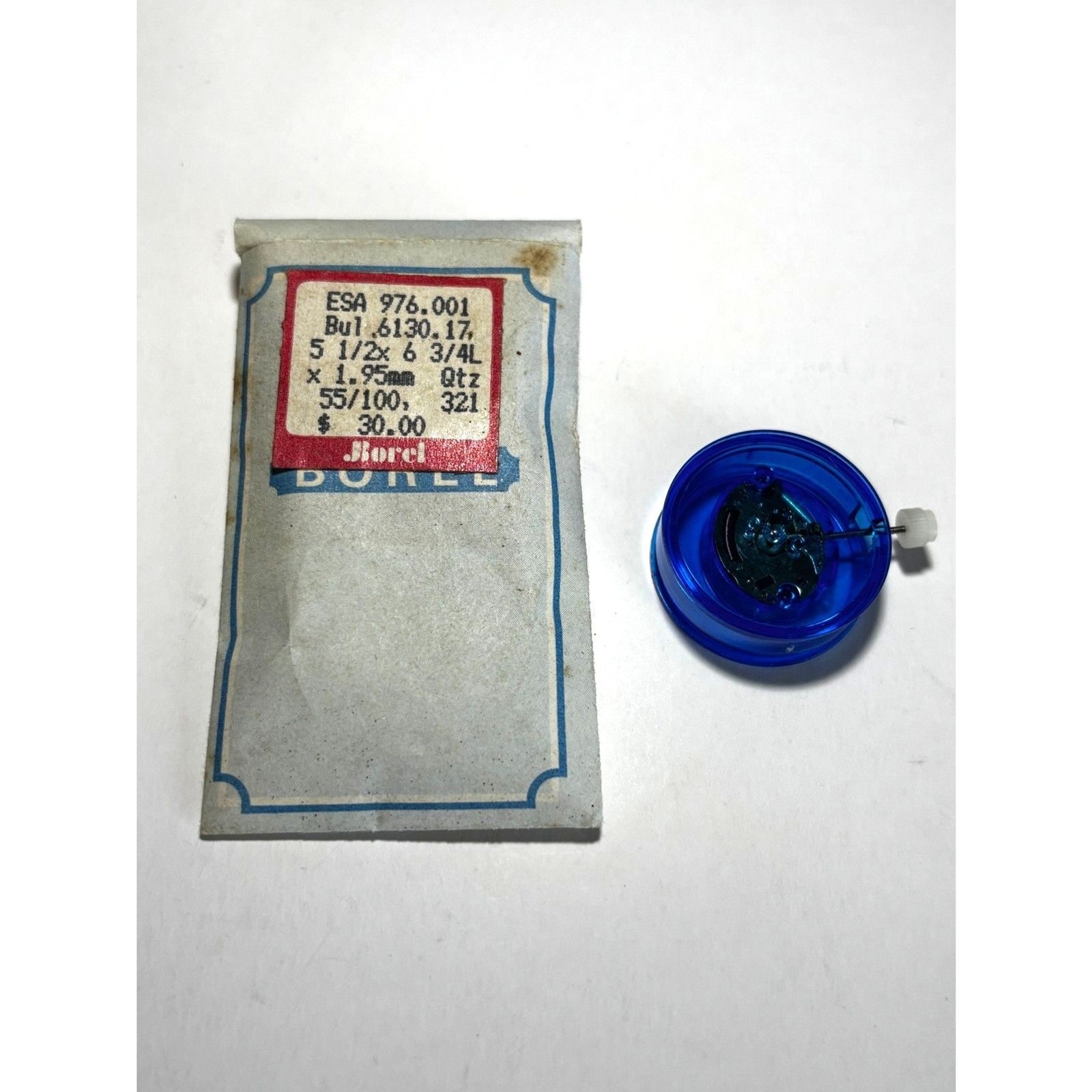 NOS ETA 976.001 Swiss 6 jewel quartz movement, working