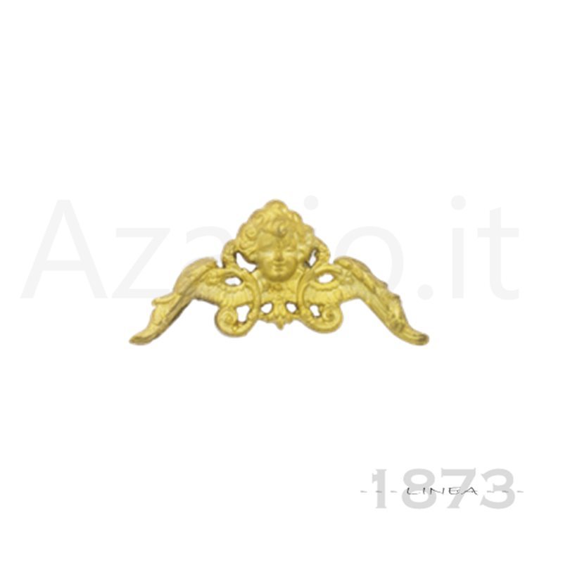 Frieze Corner Ornament Pendulums 50x75mm Brass Clock Corner Decoration Brass