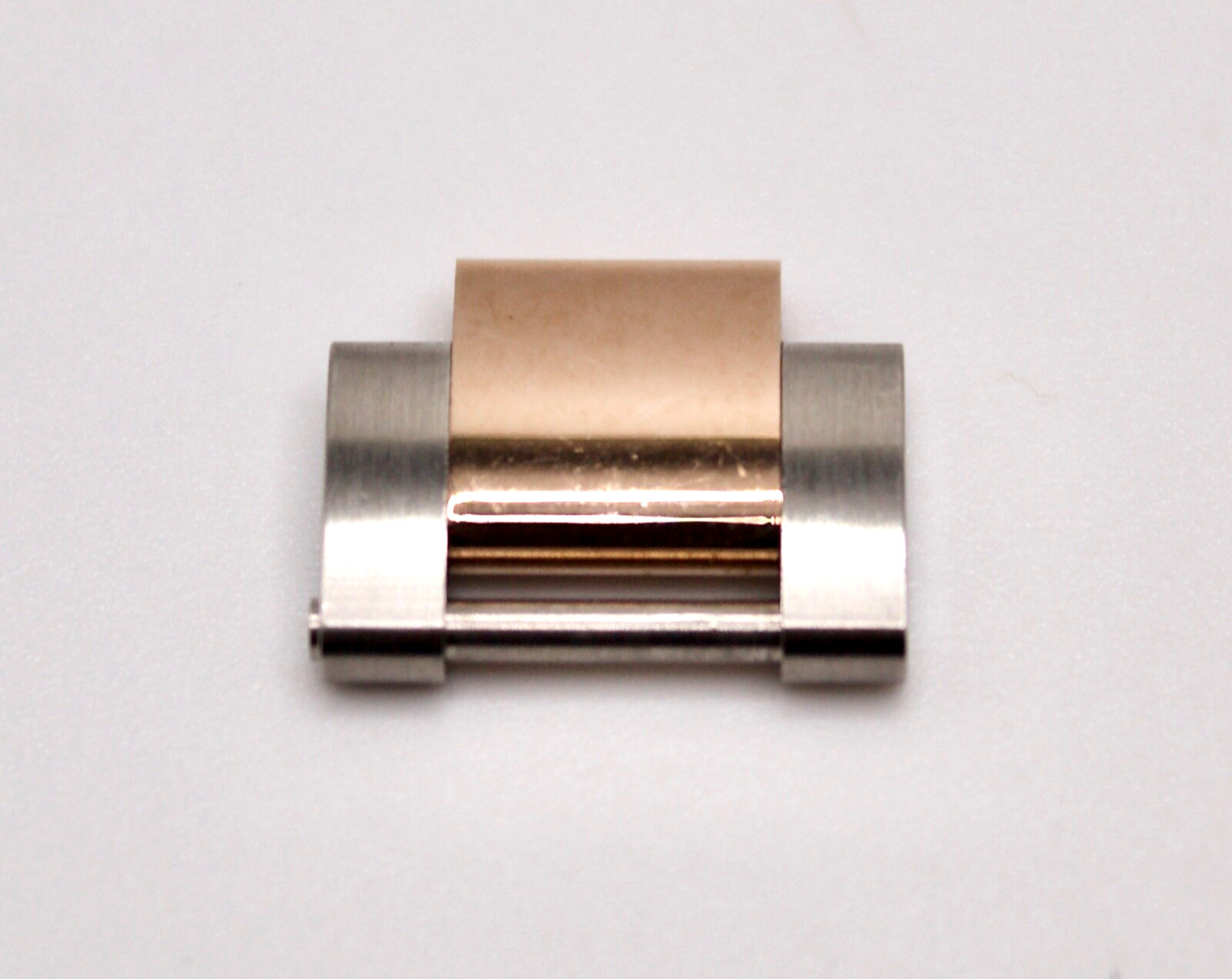 ORIGINAL Genuine Rolex 15.5mm Two Toned Rose Gold Submariner Link