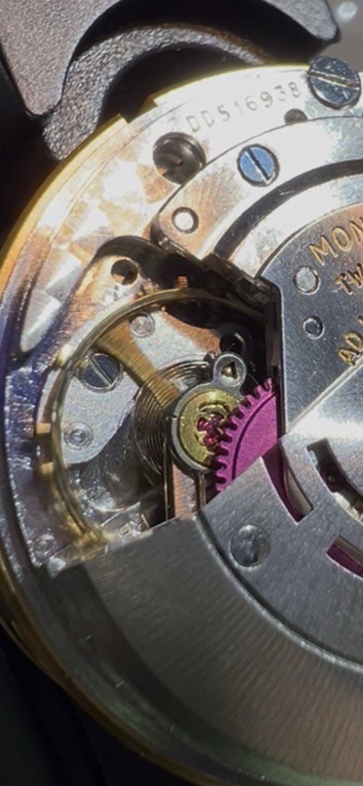 Genuine Rolex 1556 Day Date 1803 Presidential Movement.Vintage Complete,Running.