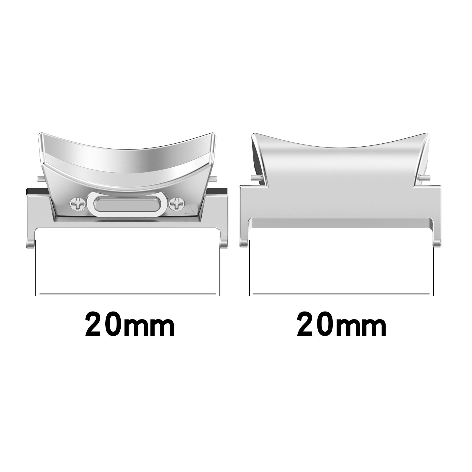 For Samsung Galaxy Watch 20/22mm Metal Connector Watch Accessories