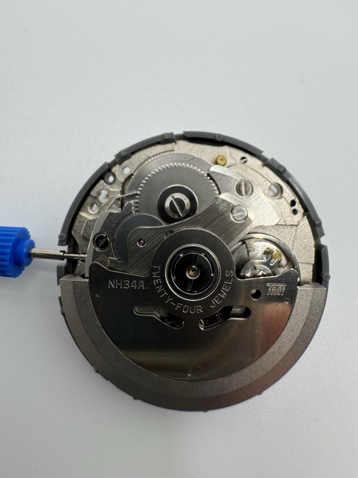 *PARTS ONLY* SEIKO SII TMI NH34 NH34A GMT Movement White Date – USA Seller