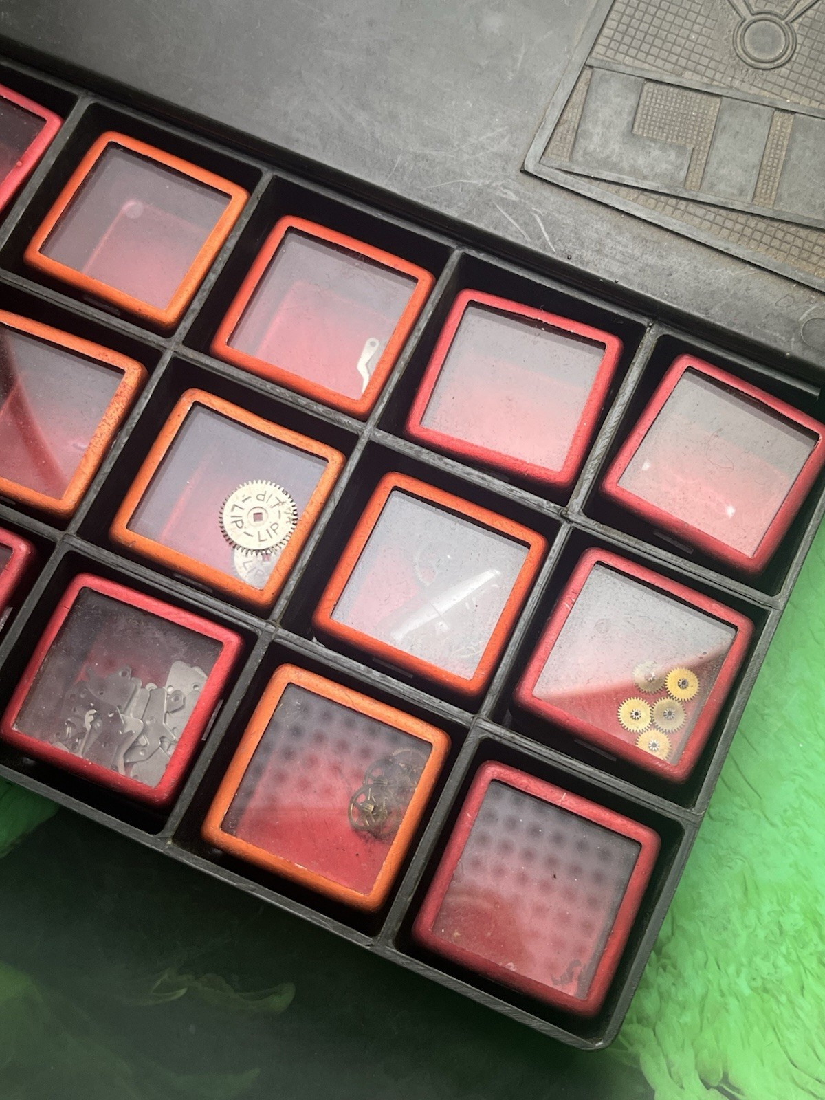 Vintage LIP montre  watch – watch making parts and box – bakelite