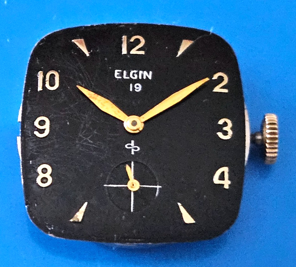 ELGIN 681 19J Watch Movement (REMOVED FROM GOLD CASE/BALANCE RUNS) lot86