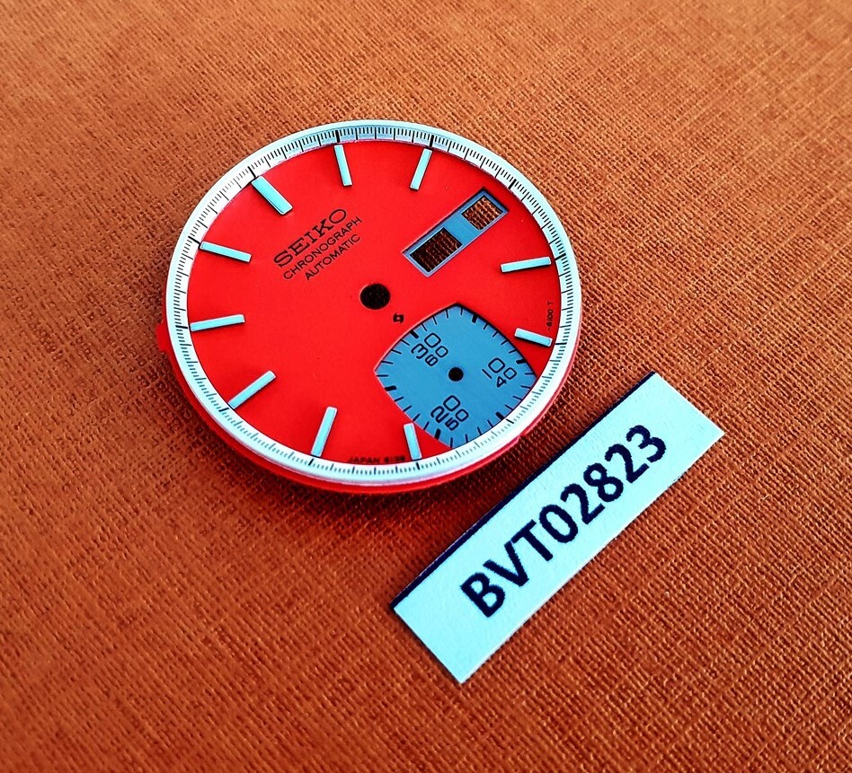 NEW AF SEIKO ORANGE DIAL FOR 6139 – 6139 6040 CHRONOGRAPH WATCH BVT02823