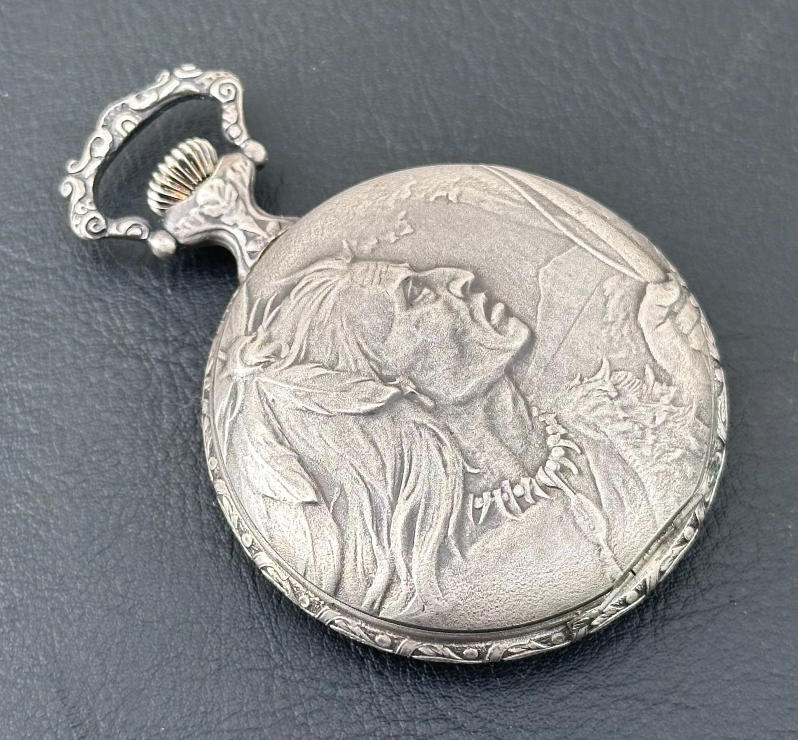 POCKET WATCH CASE ETA UNITAS 6497 / 6498 SWISS MADE INDIAN 48MM NOS STOCK 70/80s