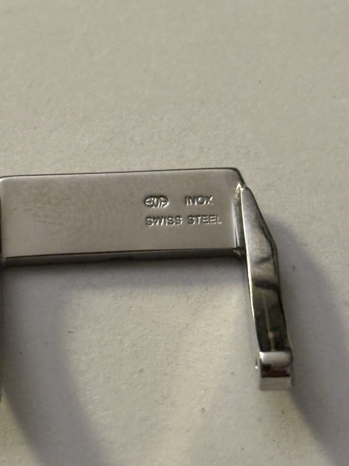 IWC Steel 22mm Polished Pin Buckle New
