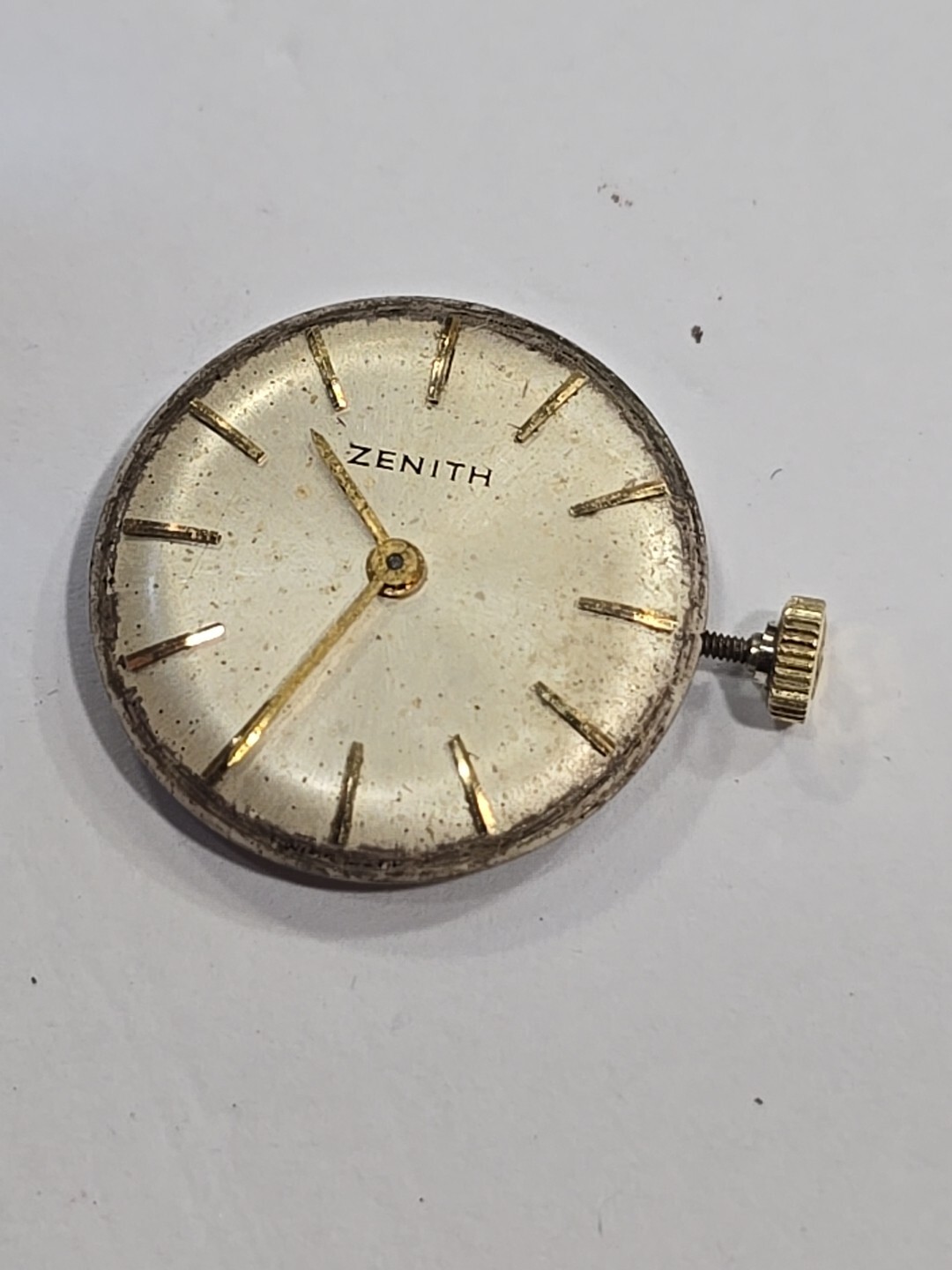 Zenith Complete Mechanism Cal.520 Women Working For Parts See Photo