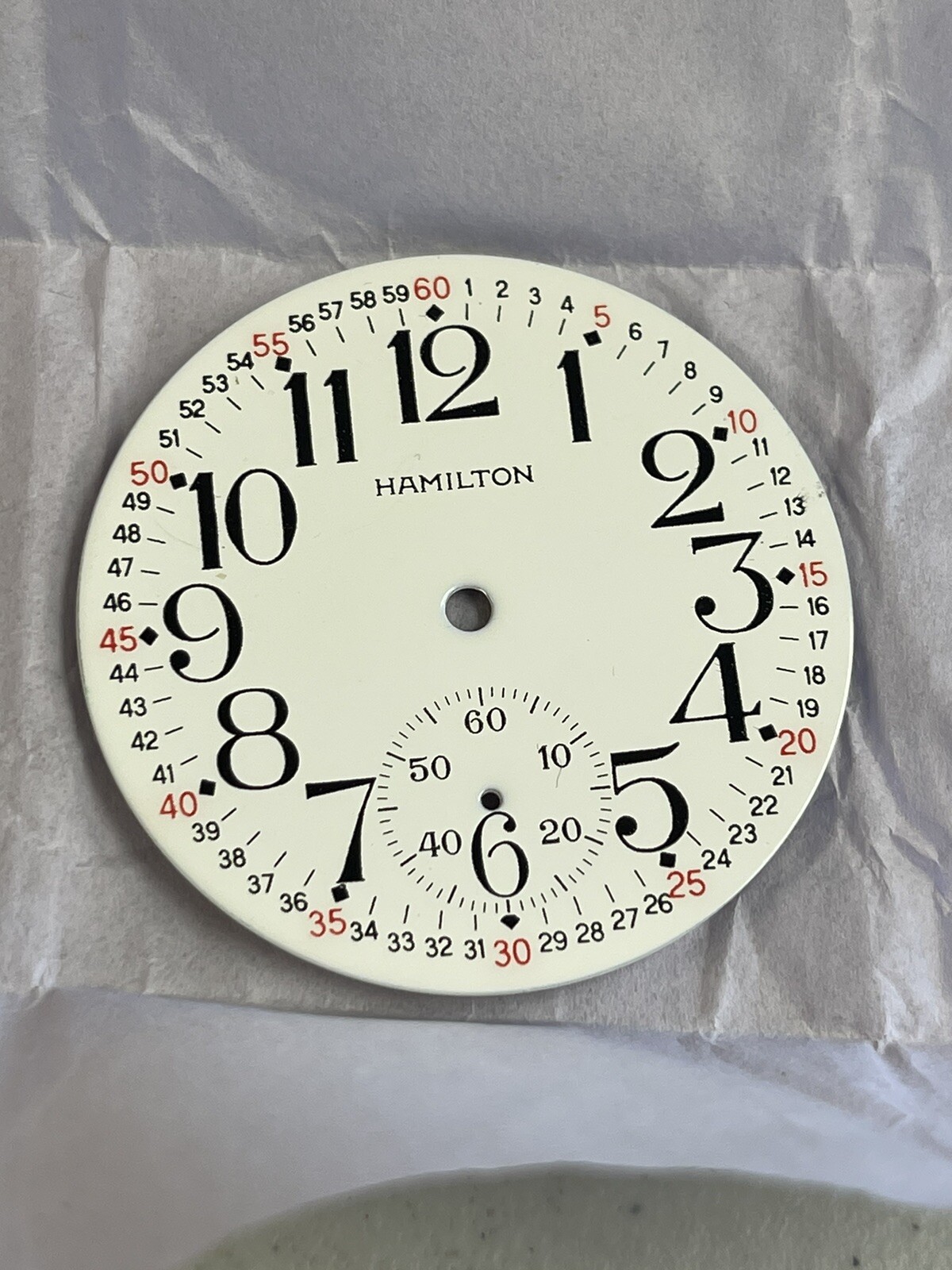 New Old Stock Hamilton 992 Railroad Safety Dial..TJ596