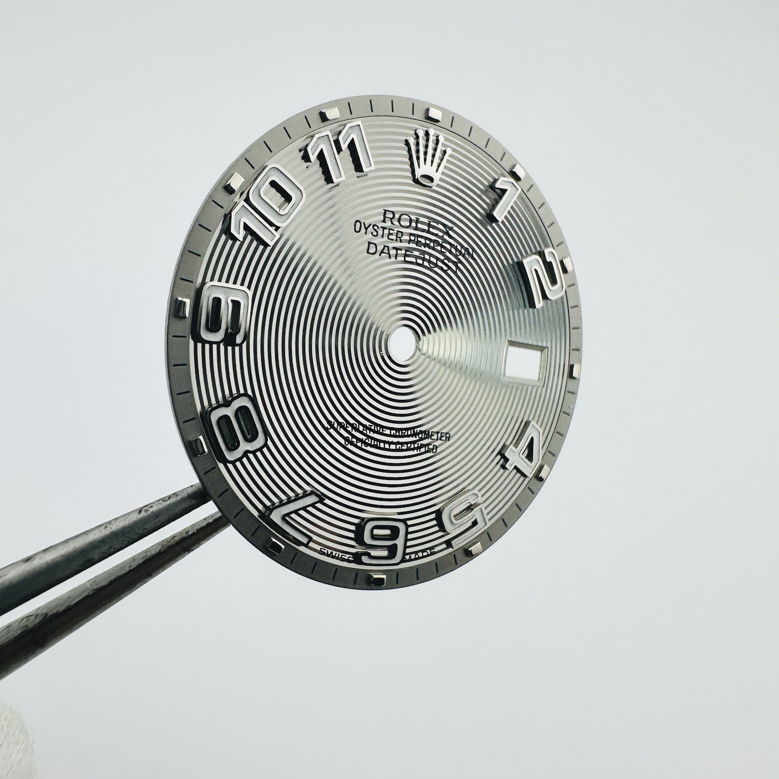 EXC Rolex Silver Concentric Arabic Dial 36mm Datejust 16030 16014 16220 16234