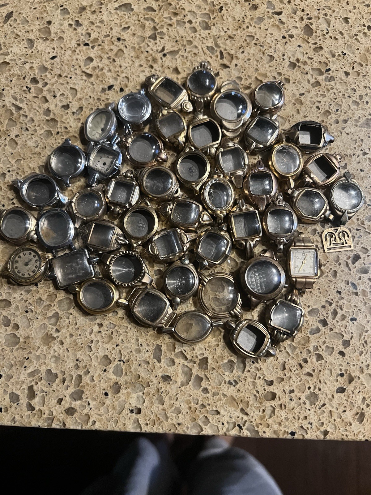 Vintage 10k Gold Filled Watch Cases (46) – Timex, Bulova, Gruen – Estate Find