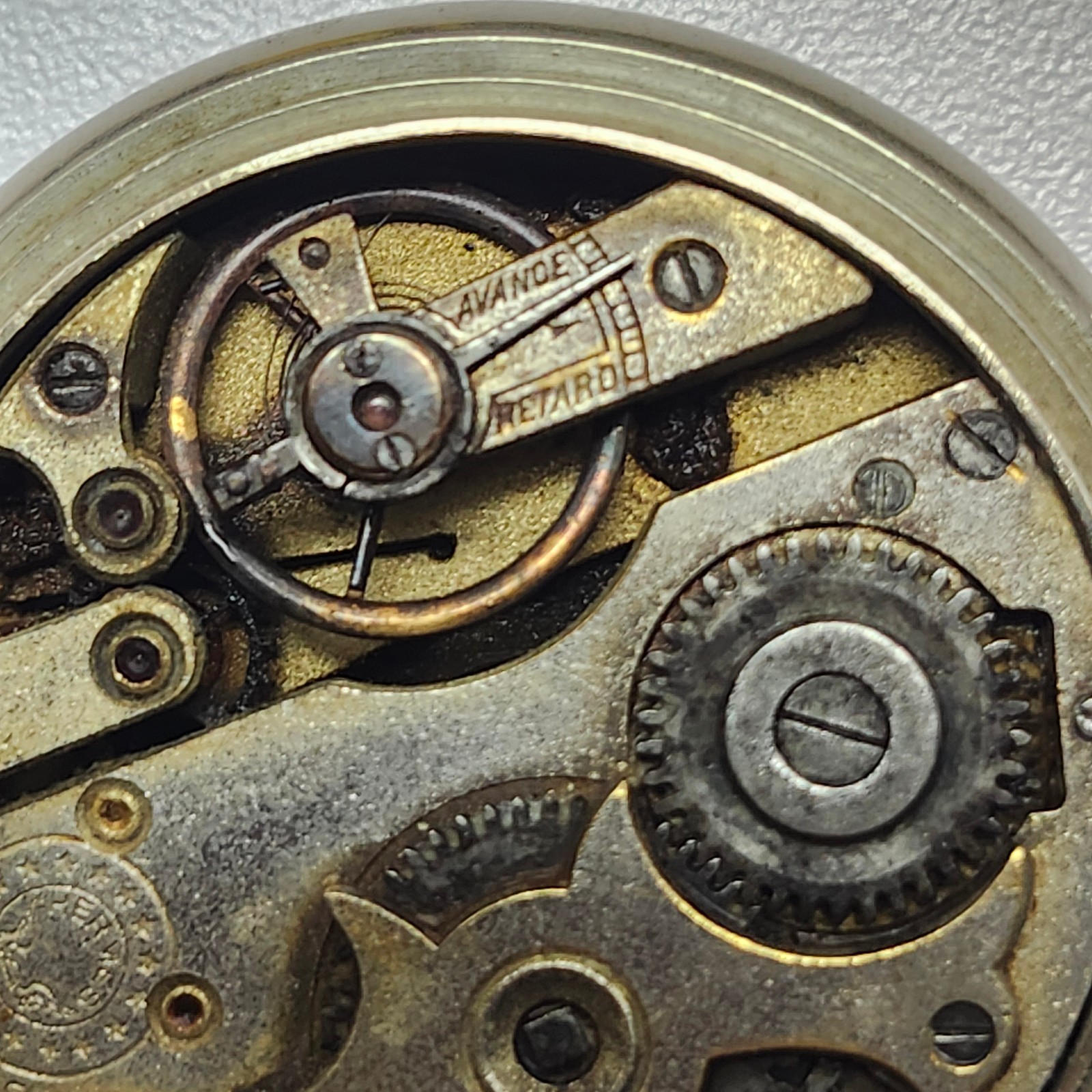 Swiss Hermes Pin-Set Cylinder Pocket Watch Movement & Case Parts Repair
