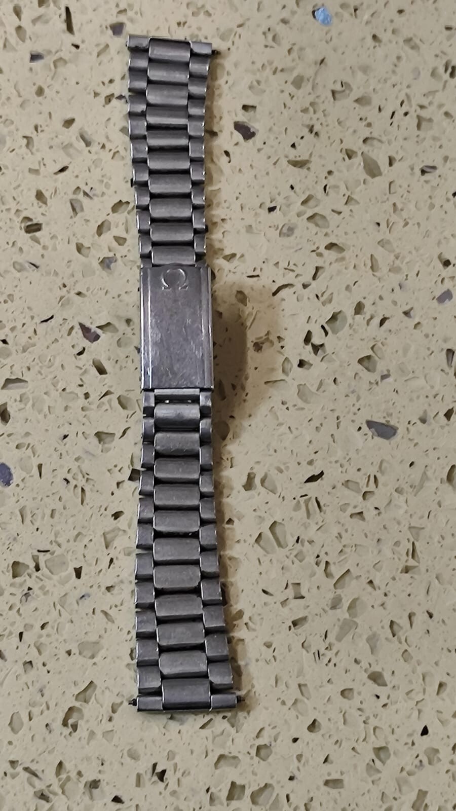 Omega Speedmaster Original Bracelet No.11 1125 Parts End Link Nr 699 20mm Used