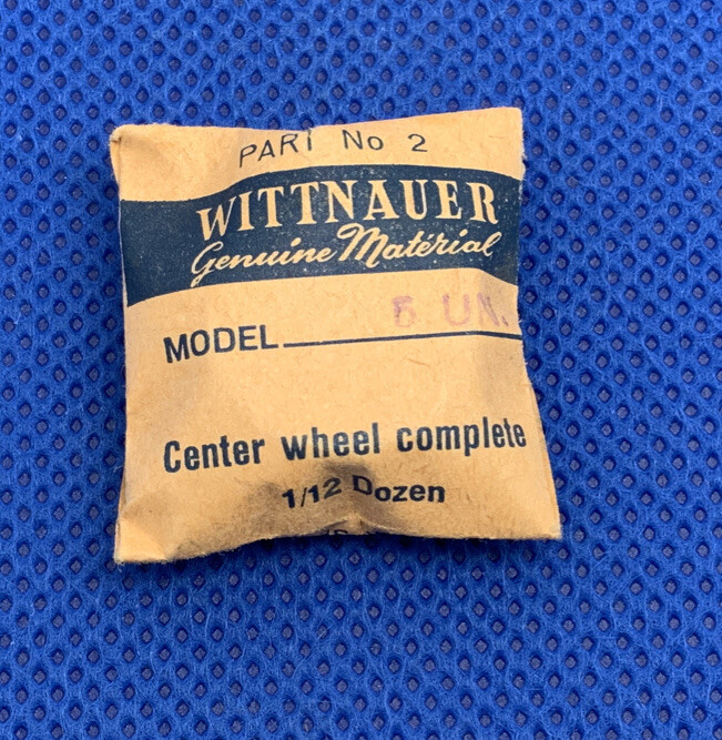 Wittnauer 5UN Part # 200 Center Wheel Complete. Sealed. NOS 1-2L
