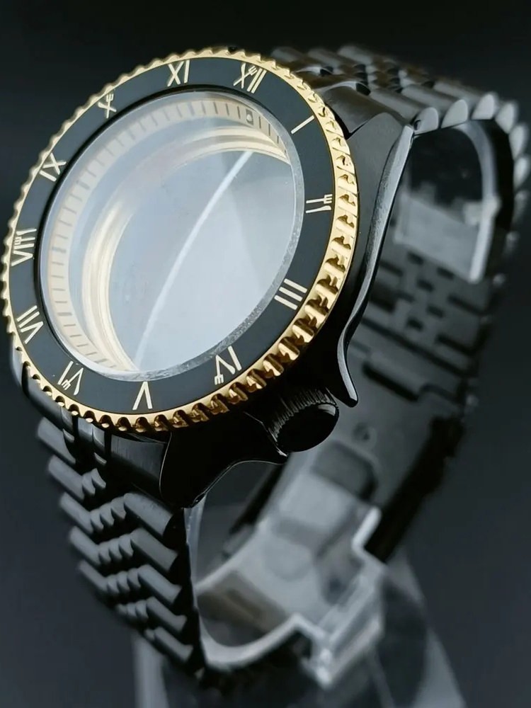 40.5mm Stainless Steel Case+strap Sapphire Glass For NH35 NH36 Movement