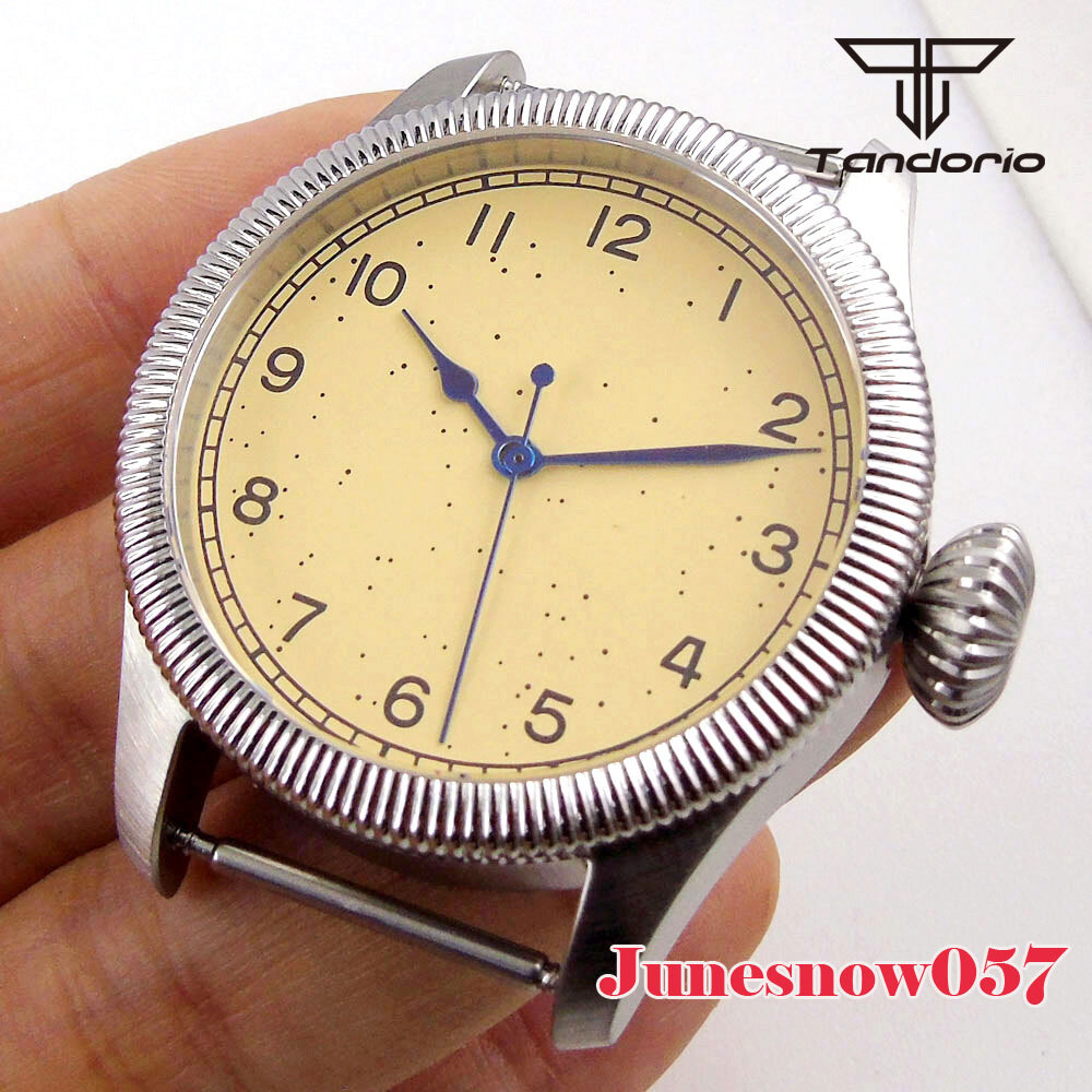 Fit NH35 NH36 NH34 ETA2824 39MM Men Watch Coin Edge Bezel Case Dial Hand Set