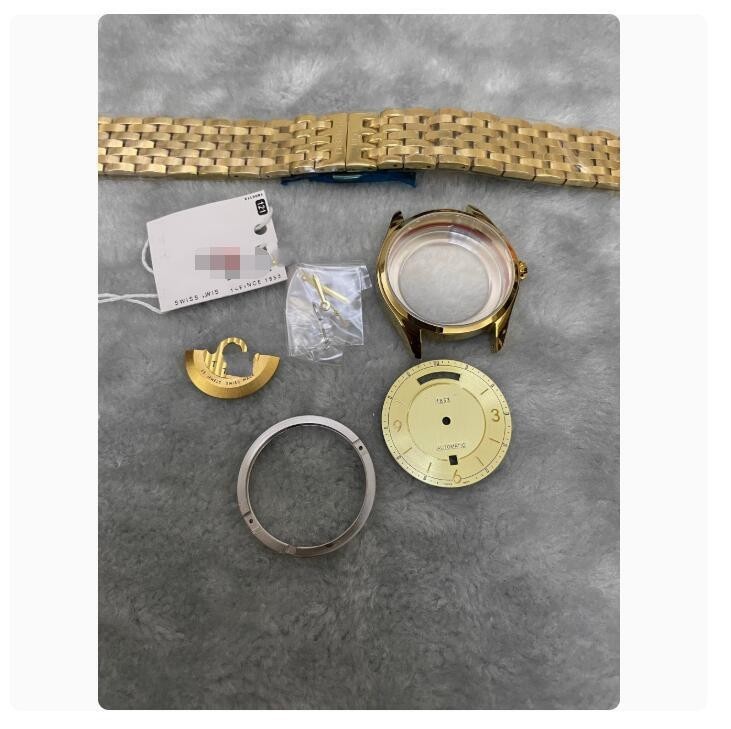 Watch Accessory Watch Case Set 37mm for 2834 2836 Movement