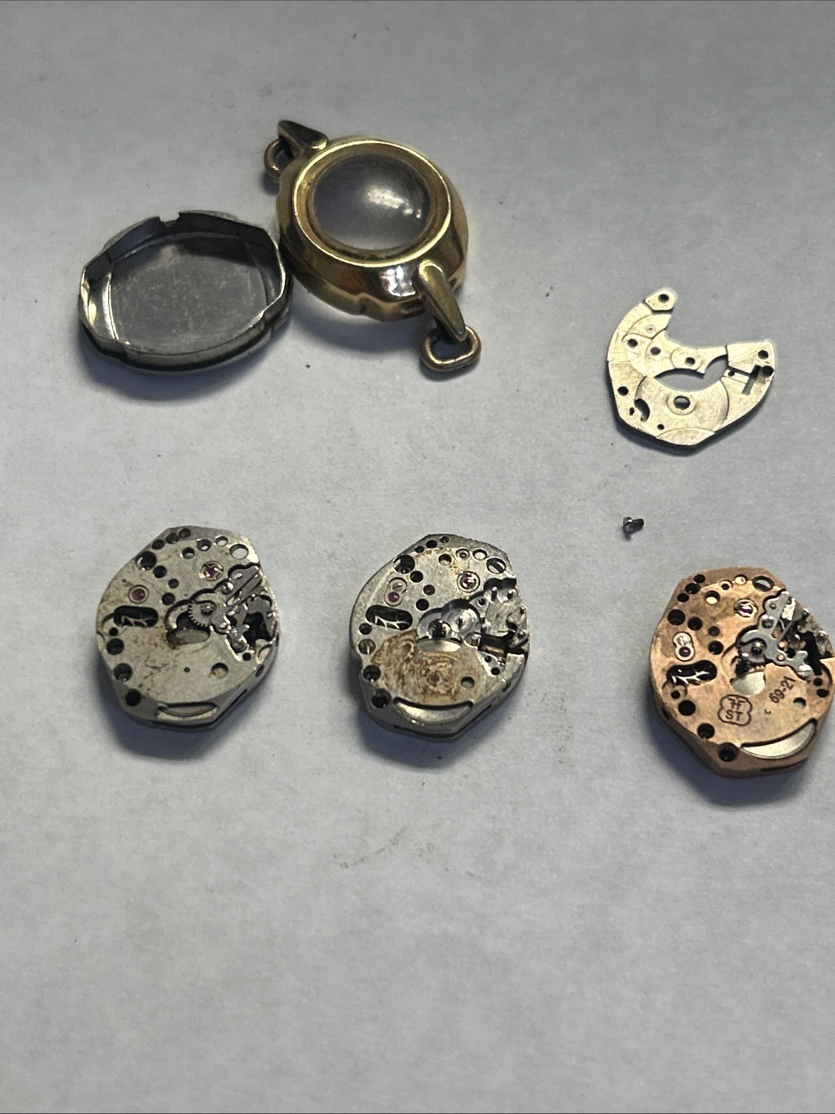 Font 69-21 Movements For Parts 17 Jewel Lot D