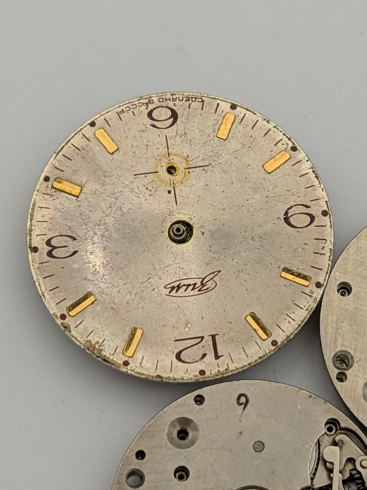ZiM Pobeda 2602 Movement Soviet USSR For Parts Or Repairs