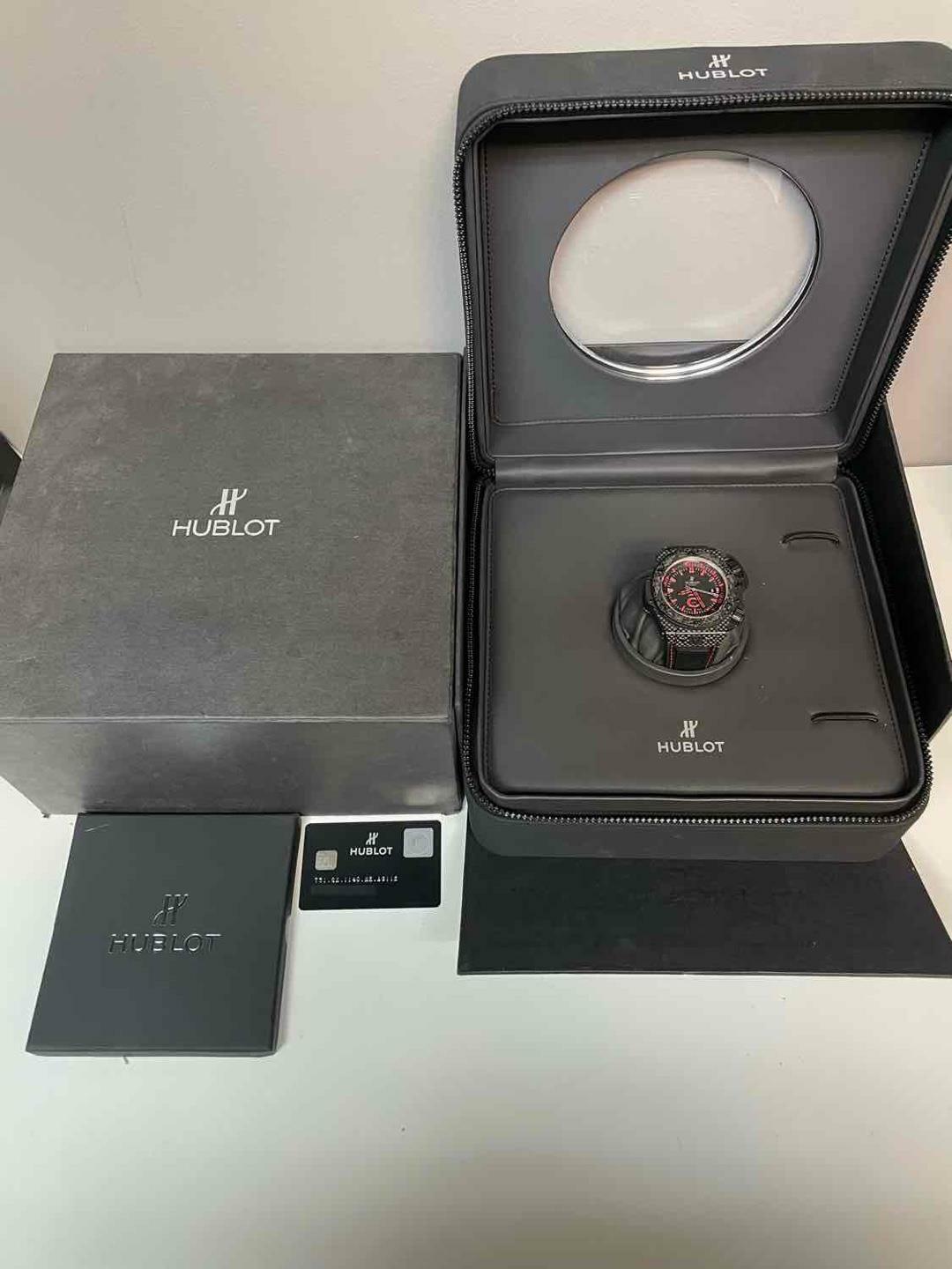 Hublot King Power Alinghi Automatic Carbon Fiber Mens Watch 731.QX.1140.NR.AGI12