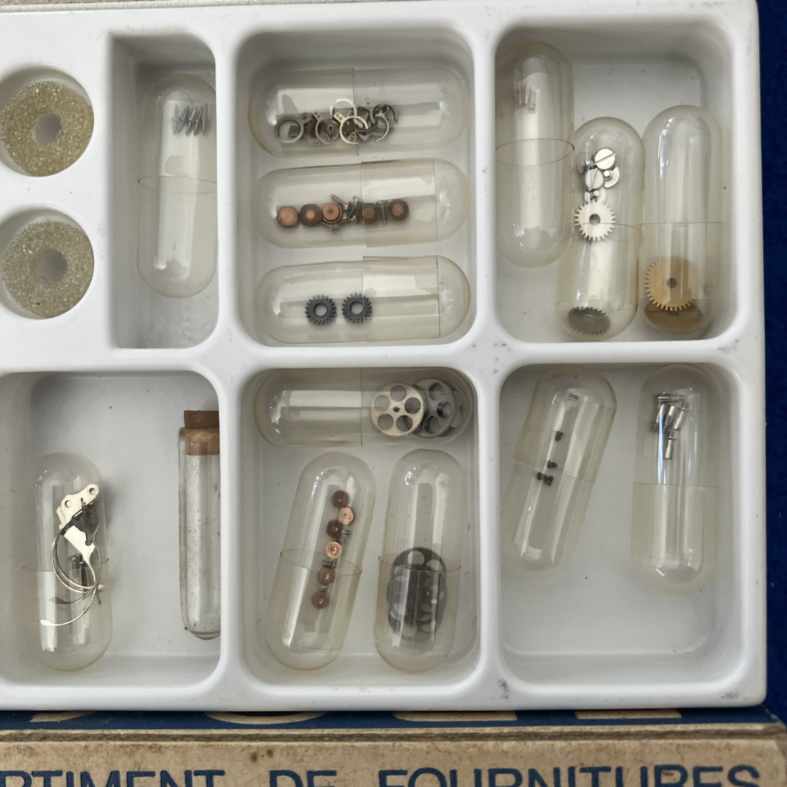 EBOSA Assortment of Spare Watch Parts Swiss Made, Please see pics