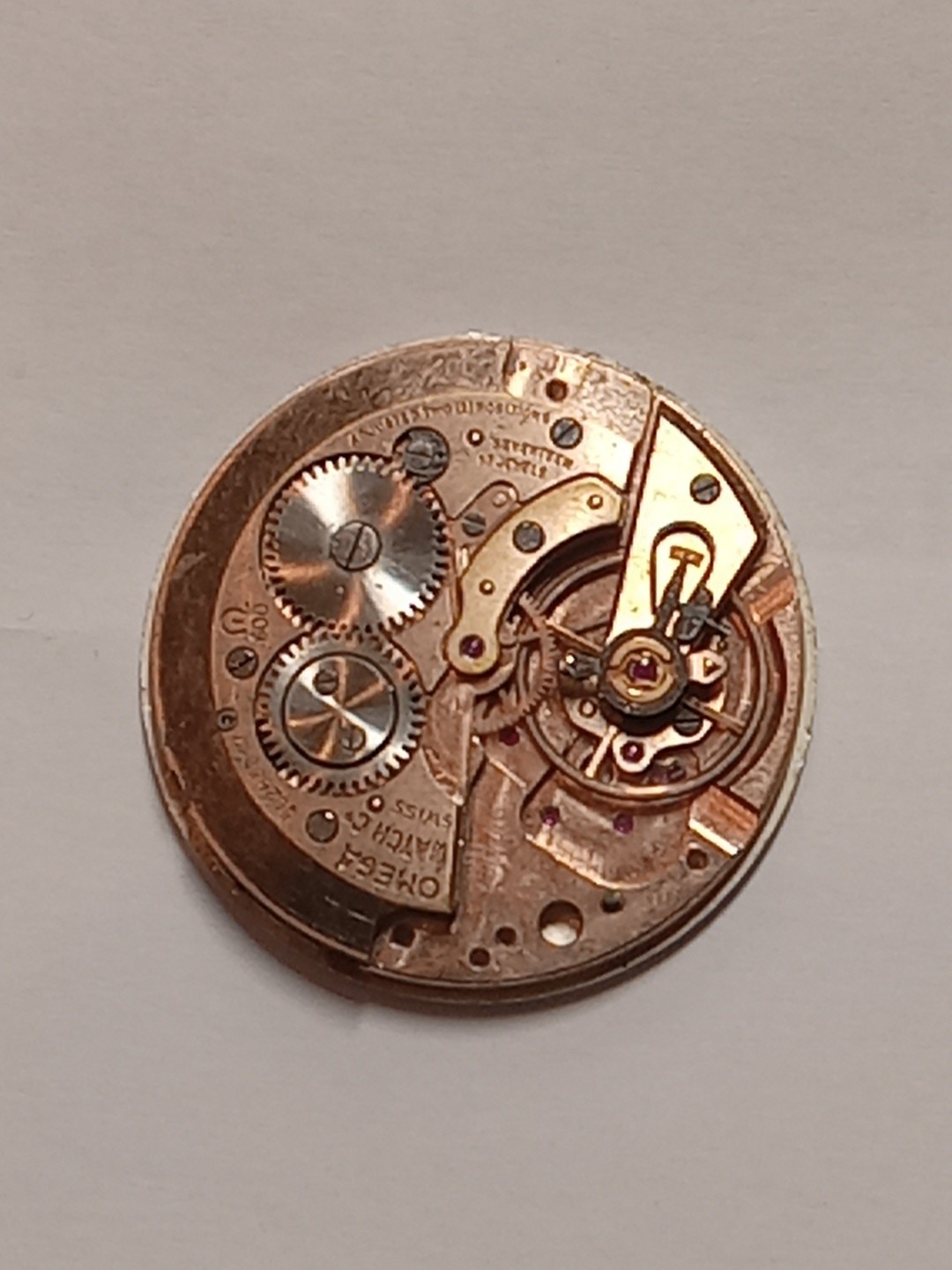 Omega Seawater De Ville Cal 600 Watch Movement 17 Jevels Mens Manual