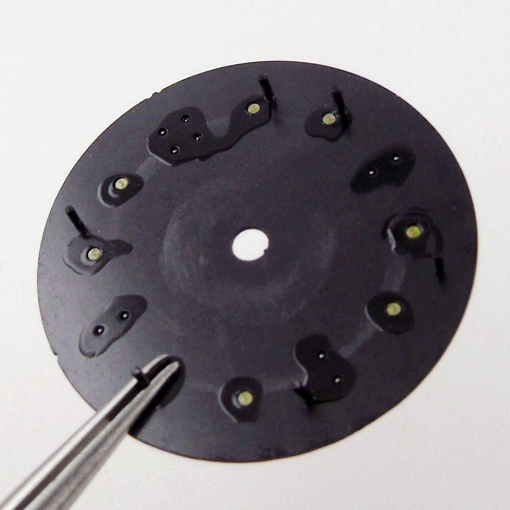 31mm black dial black marks fit miyota 8215 ETA 2824 2836 NH35 NH36 7s26 7s36