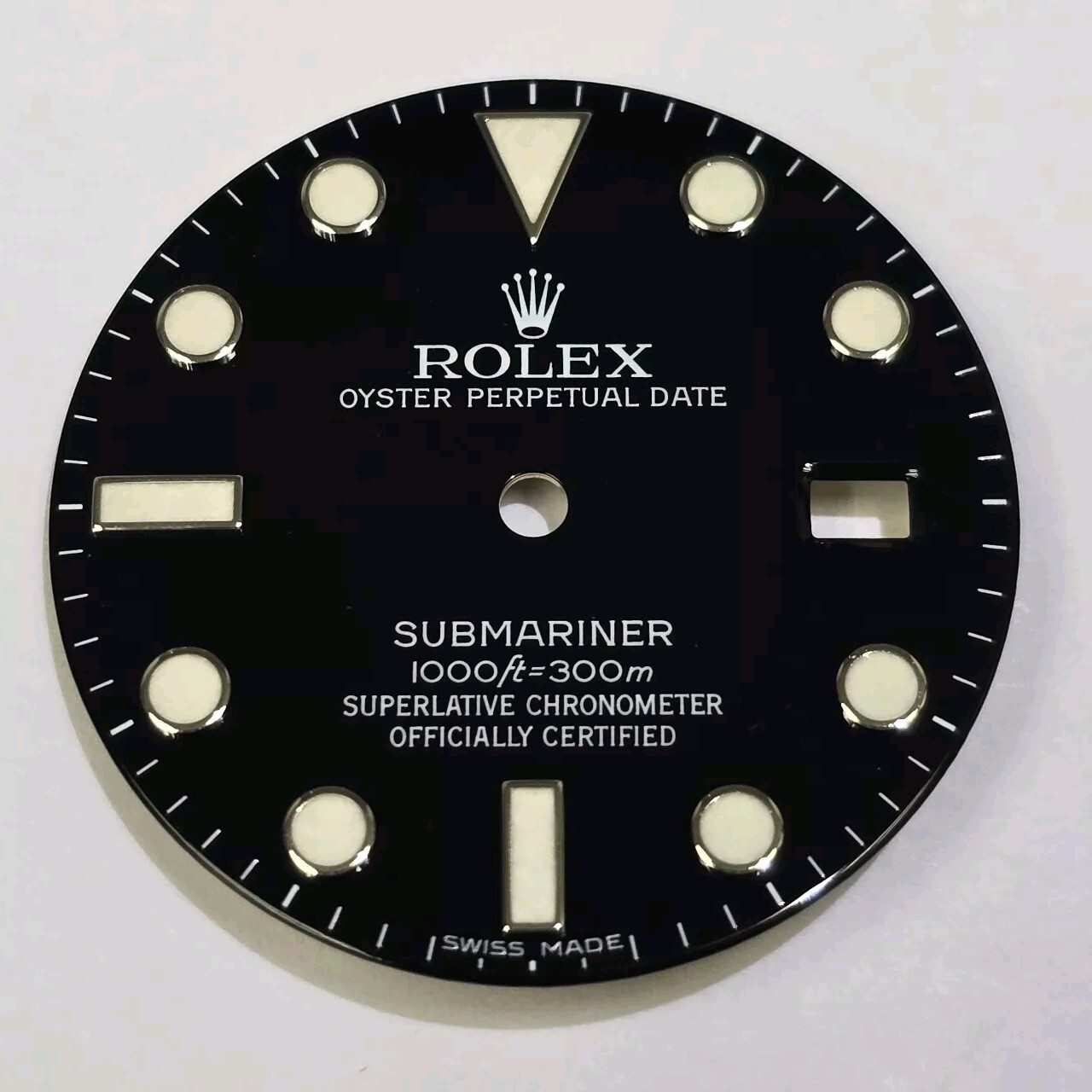 ROLEX 116610 SUBMARINER DATE WATCH BLACK DIAL CHROMALIGHT (NOS & 100% ORIGINAL)