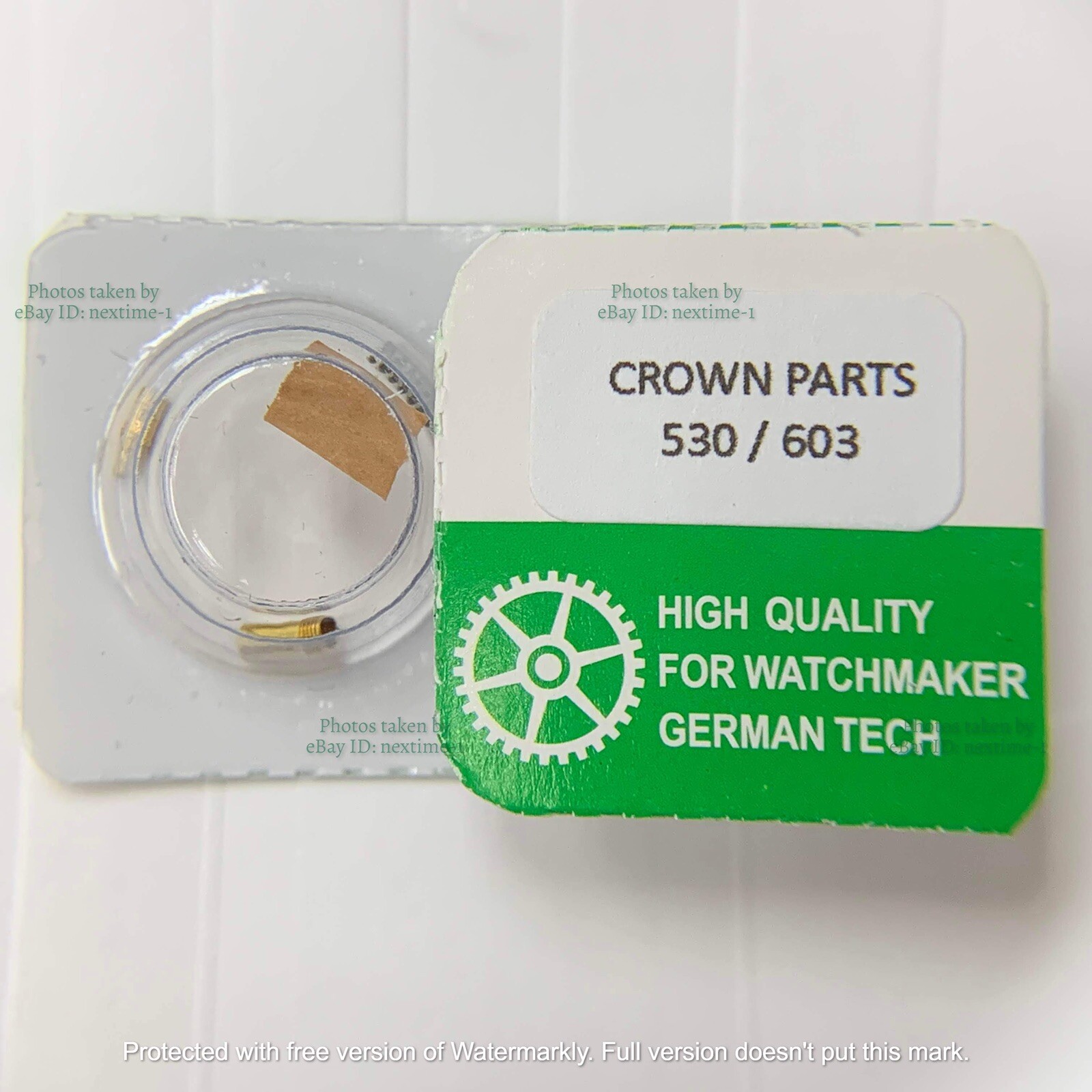 GENERIC Crown Tube Part for 5.3mm 24-530 & 6.0mm 24-603 Watch Crowns