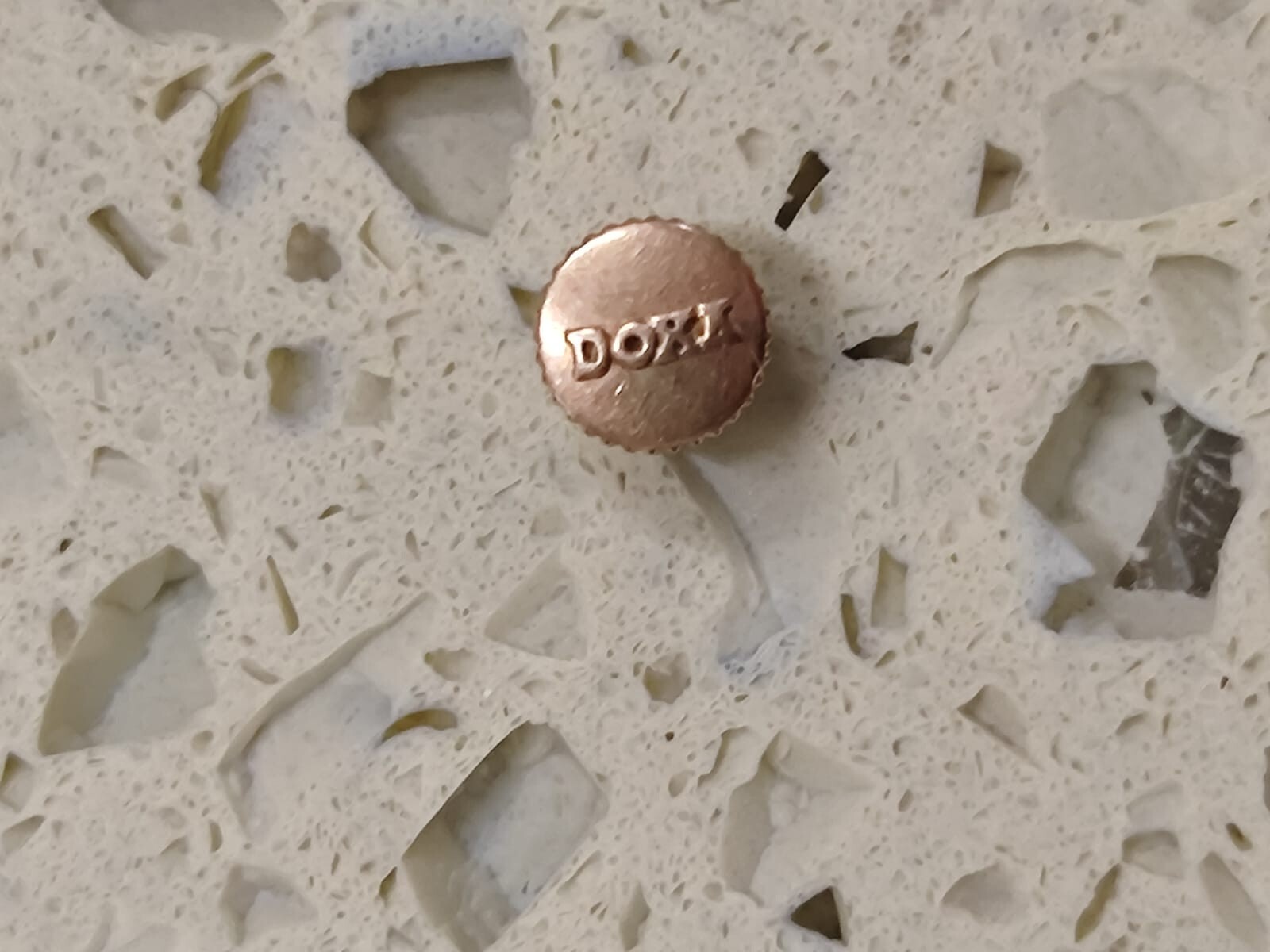 Vintage DOXA Parts Gold Crown 4.40mm Used
