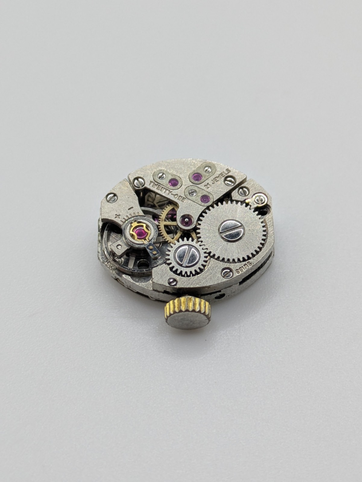 AS 1677 Talis Manual Wind Watch Movement 21 Jewels Swiss Made Untested 15.4mm