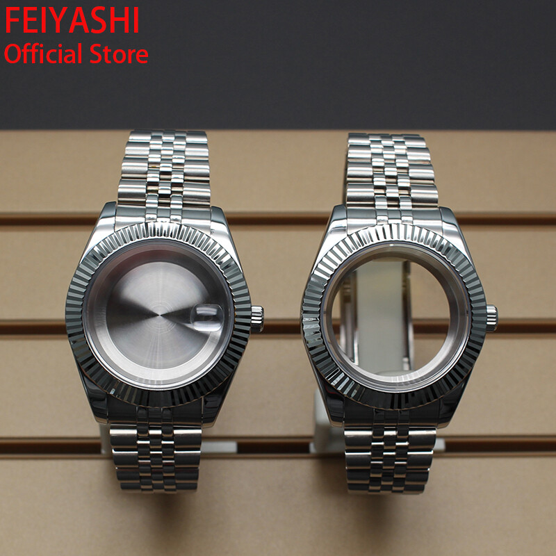 36/40mm log Watch Cases Parts Oyster Permanent Datejust Band For Seiko nh35 8215