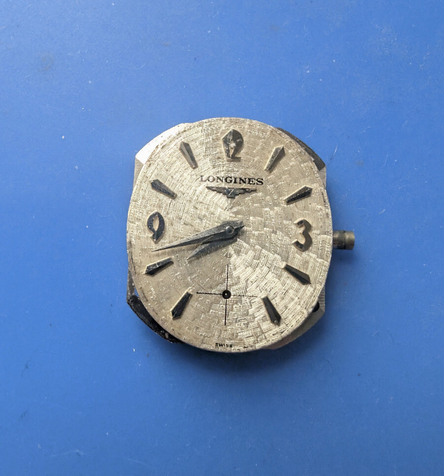 VINTAGE MENS LONGINES CALIBER 370 WRISTWATCH MOVEMENT RUNNING