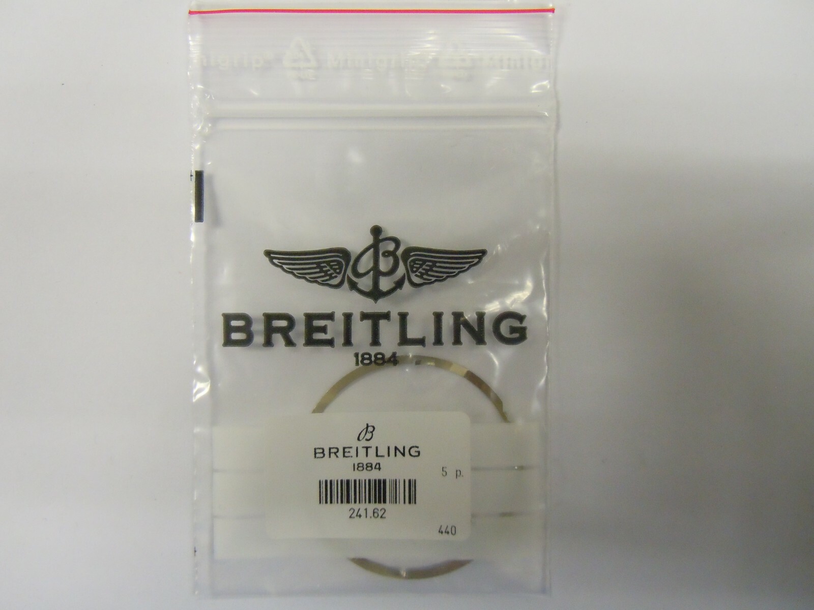 Genuine Breitling Click Spring Bezel 17310,13370,13371,13375,B0190 part 241.62