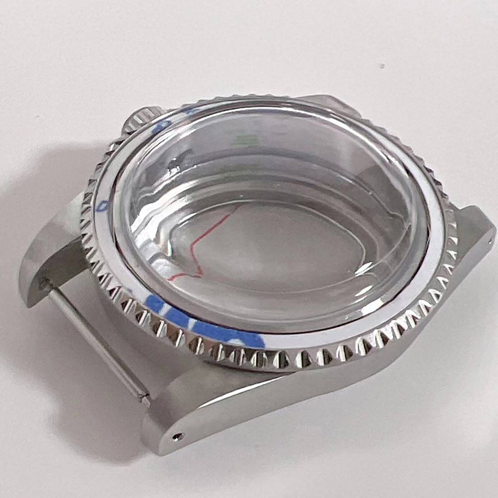 39.5MM Retro Watch Case Steel Acrylic Glass Case for NH35 NH36 Watch Movement