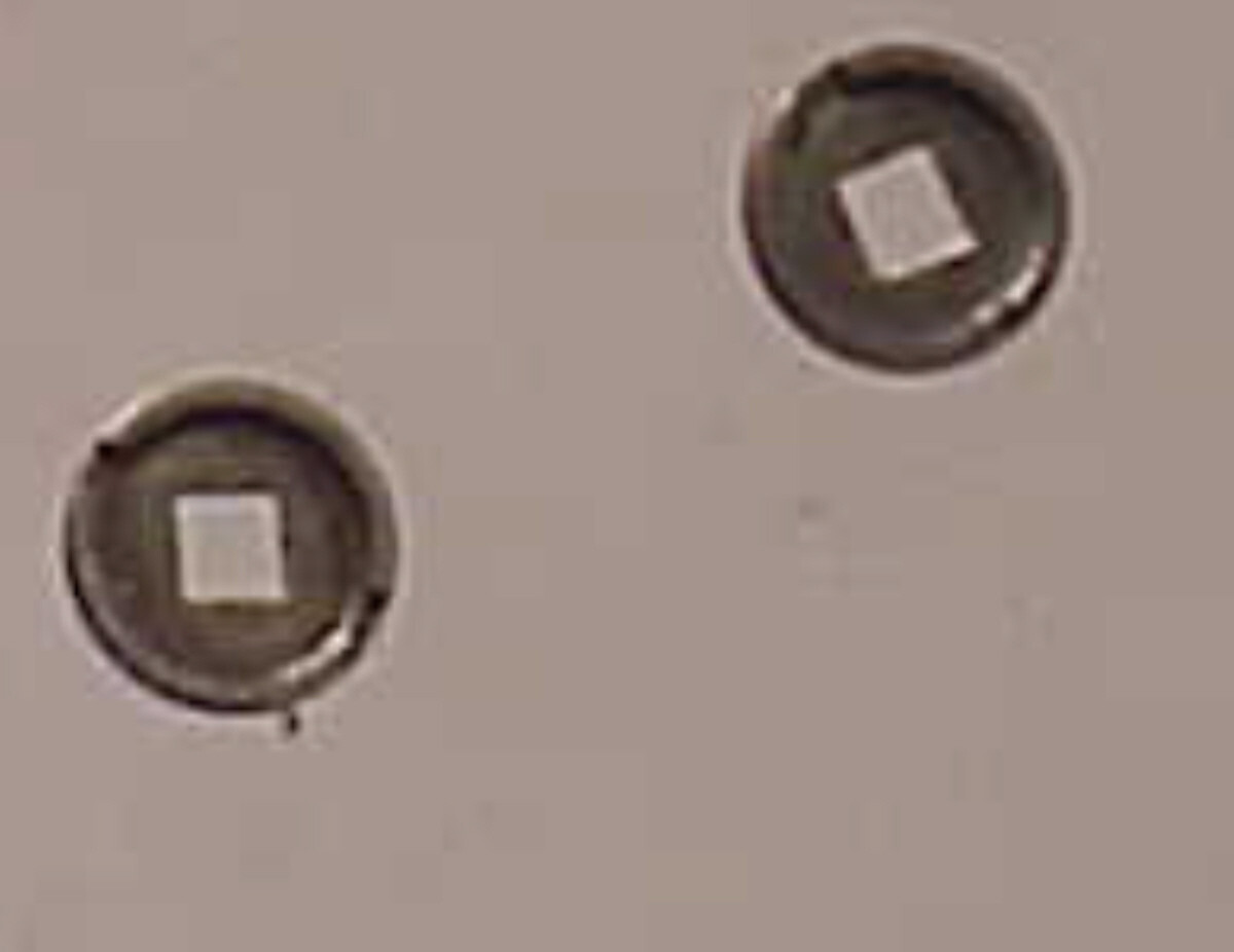 Rolex Bubbleback WRISTWATCH REF 520-620, 630 Part 3659 Plate With Square Hole