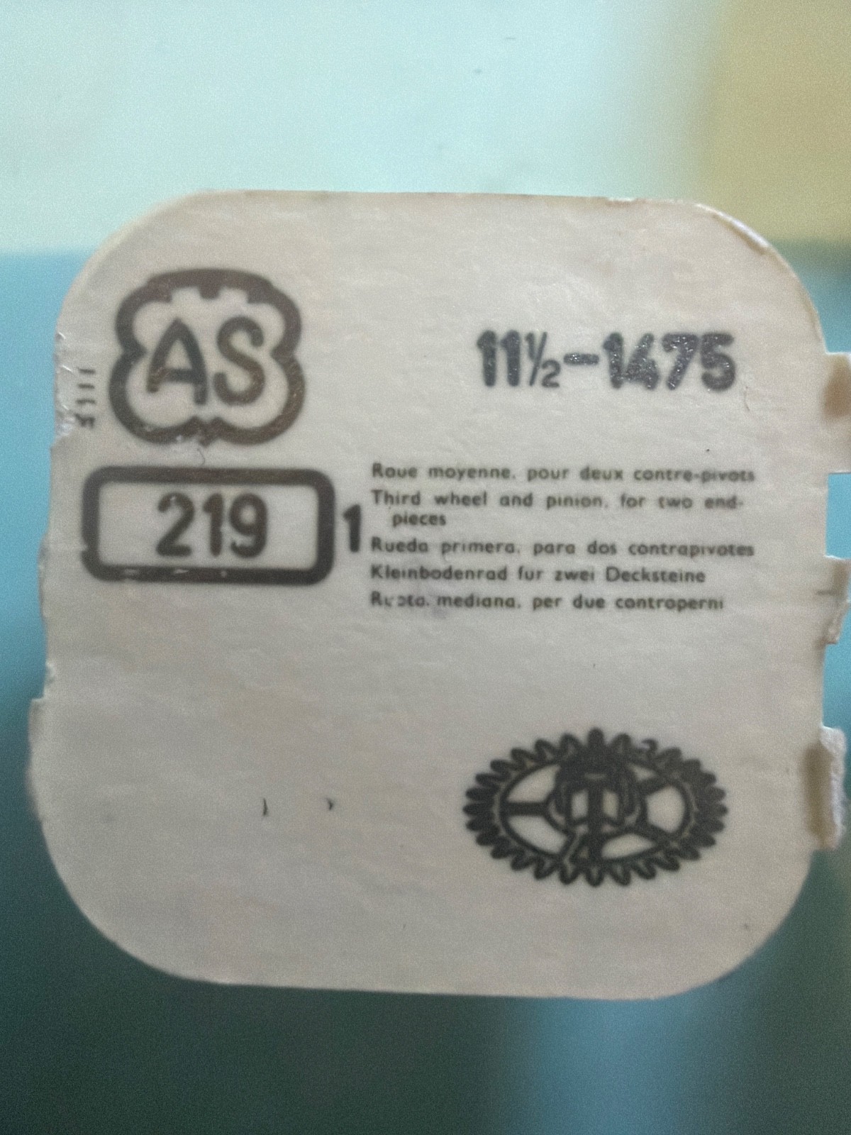 NOS – #210 & #219 Third Wheels & #220 Fourth Wheels – Various Calibers