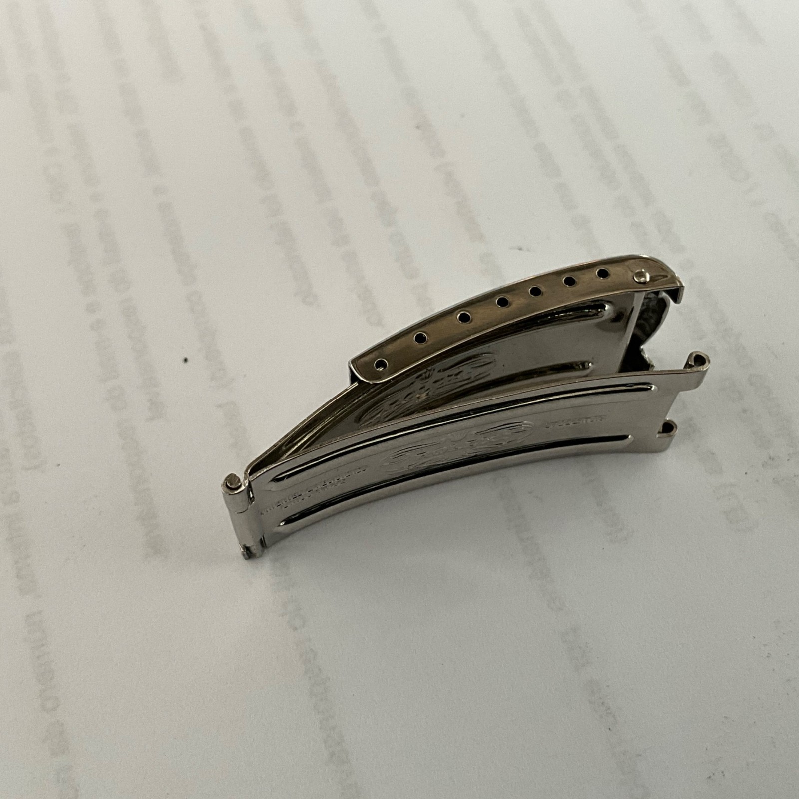 ROLEX OYSTER RIVET 6636 7206 BRACELET CLASP 100% GENUINE GILT ERA YEAR 1967