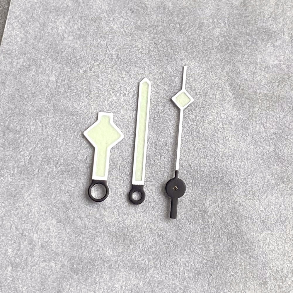 Luminous Snowflake White Watch Hand Needles fit for NH35A NH36A ETA 2824 PT5000