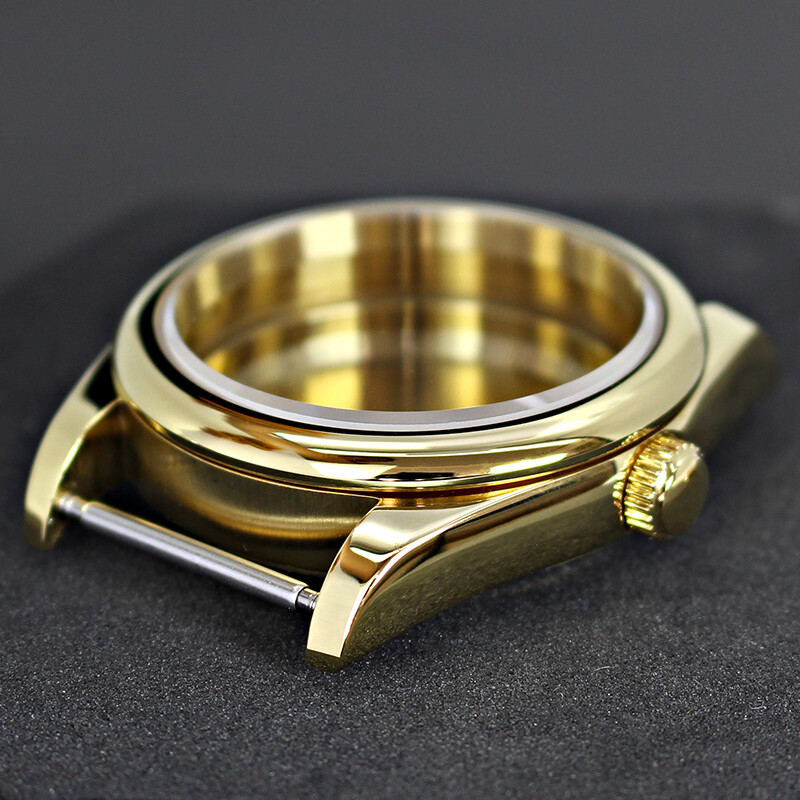 36mm/40mm Silver Watch Cases Stainless Steel Fit NH35 NH36 Movement 28.5mm Dial