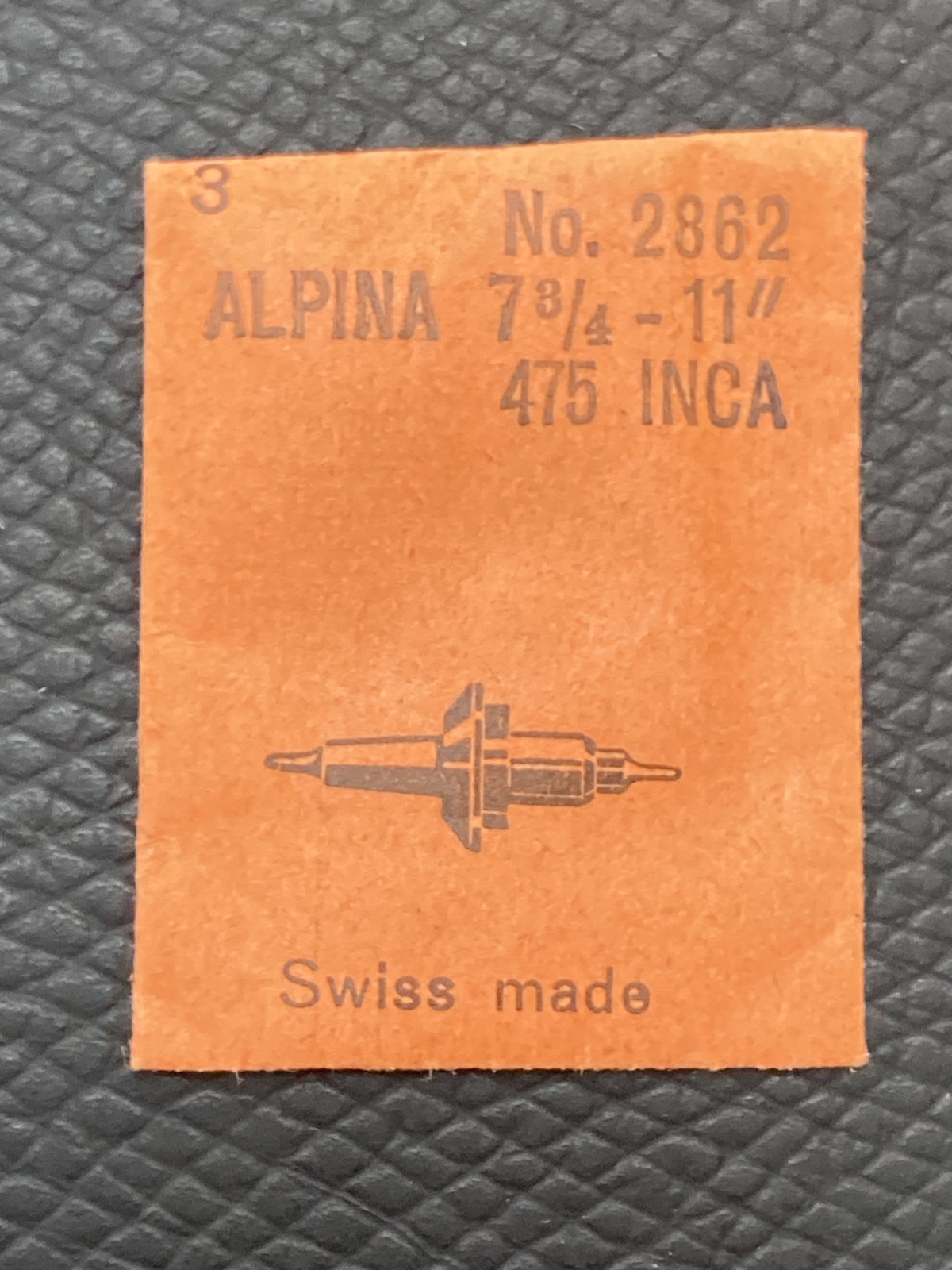 ALPINA 475 RONDA #2862 Sealed Pack of 3 Balance Staffs