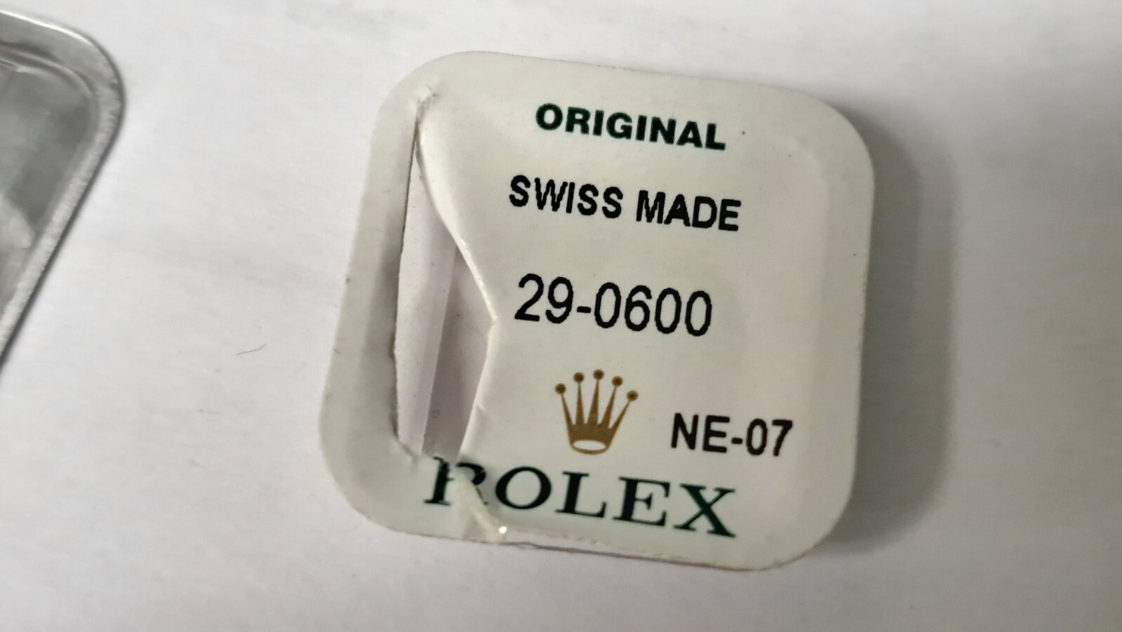 Original Rolex 29 0600, O ring gasket for 6mm crown, 1 per order