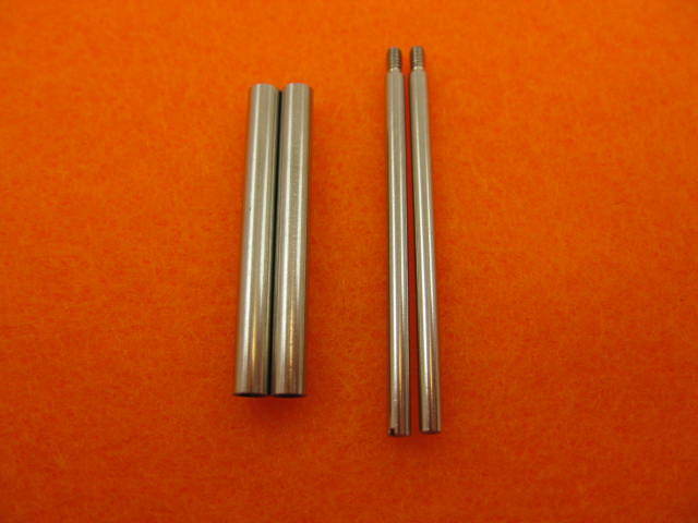 NEW 24mm SWISS 316L Stainless SCREW & TUBE SET 44mm PANERAI 2 SET LUMINOR