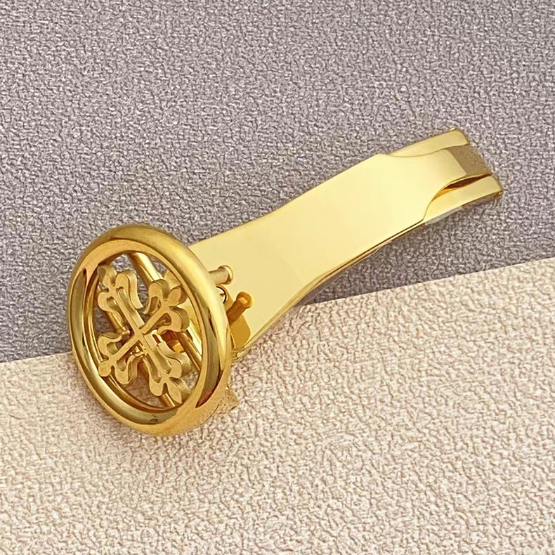16/18mm Lantern Clasp for Patek, Snowflake Clasp, Cruciform Star