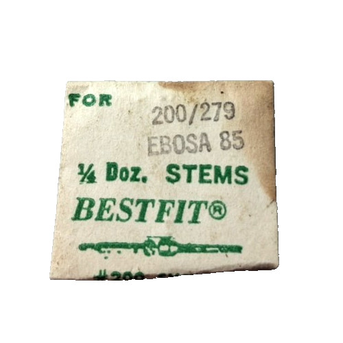 Ebosa 85 86 87 Winding Stem watch part #200/279 (1-STEM)
