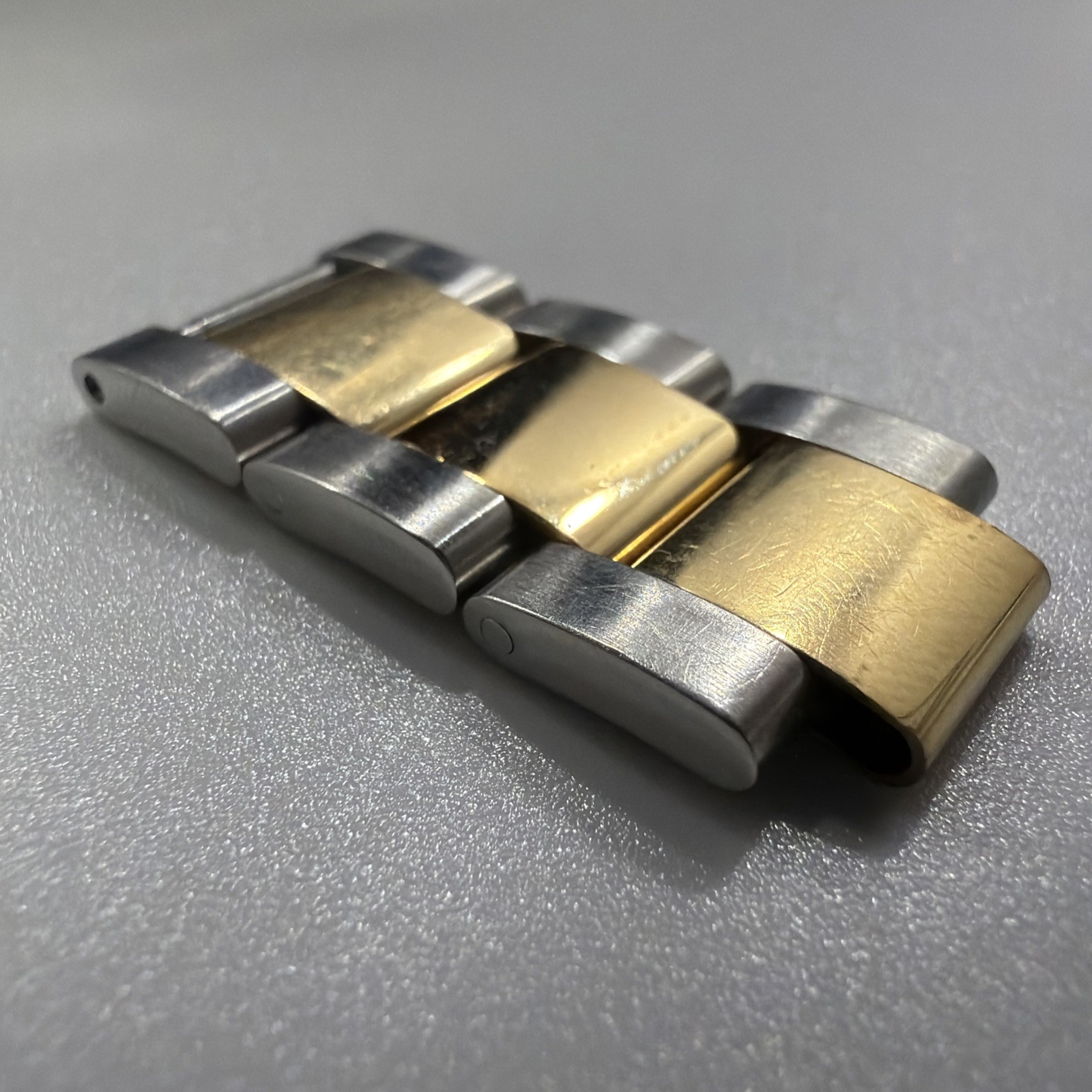 Rolex Oyster Link Steel and Gold Size 15.5mm x 1