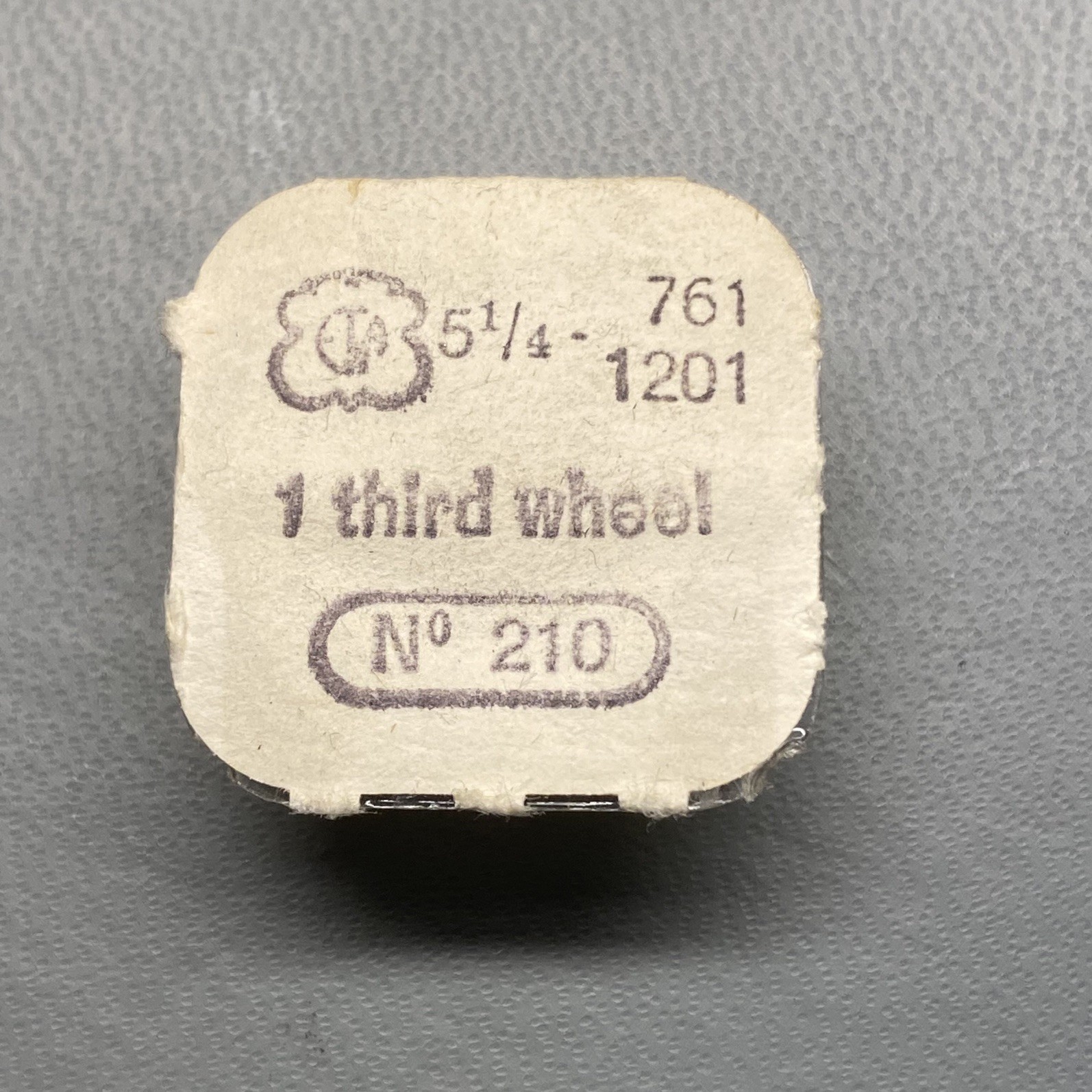 Genuine ETA Third Wheel Cal. 5 1/4 – 761 1201 Part 210 NOS