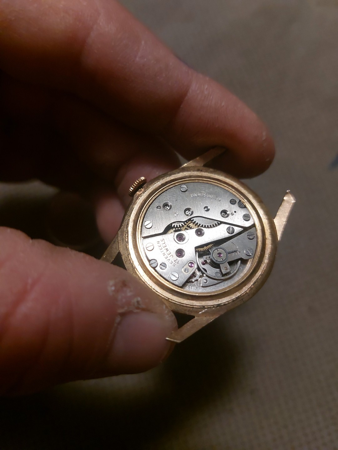 Sonic anchre ag ruby automatic movement watch