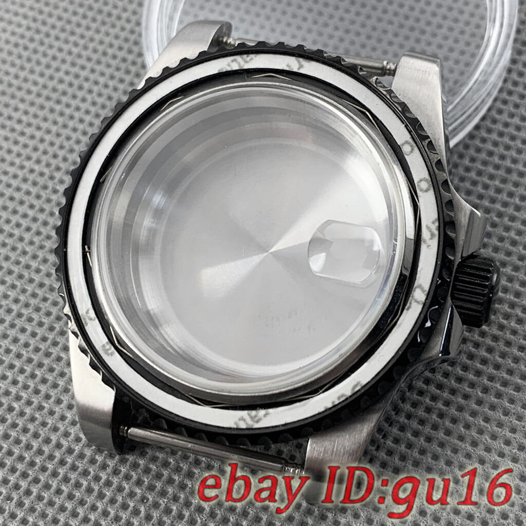 40mm Watch Case Fit NH35 NH36 Miyota 8215 821A 8205 ETA 2824/2836 Sapphire Glass