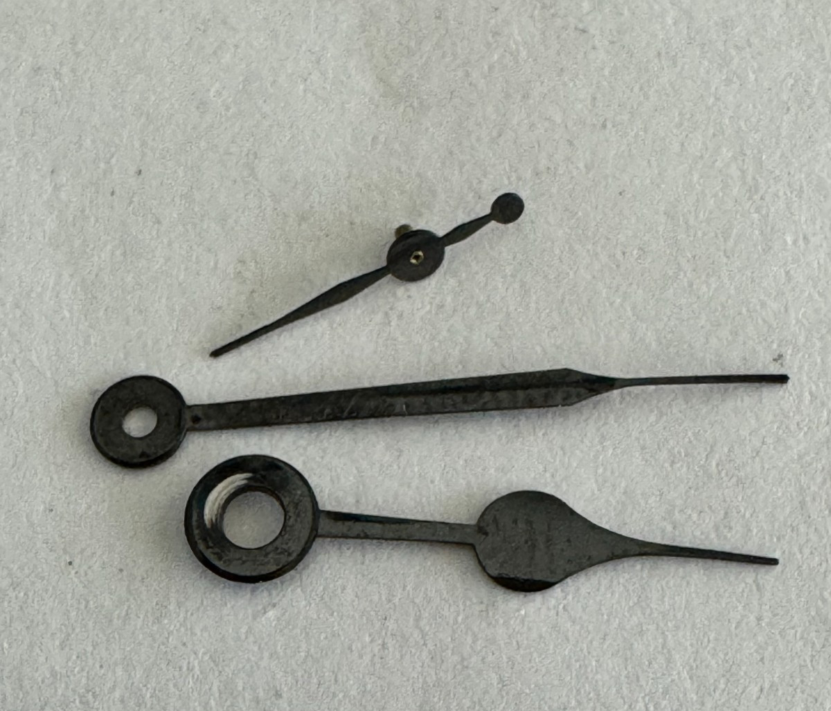 VINTAGE 16 SIZE HAMILTON 992B POCKET WATCH BLACK HANDS 3 PCS